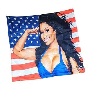 Nicki‎ Minaj Blue Decorative Pillows Bedding